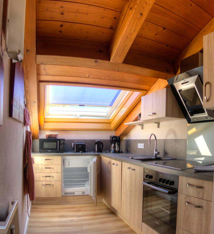Küche Ferienwohnung Haus Mariandl Nr. 25