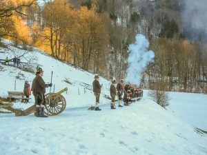 Christkindlanschießen der Gebirgsschützen in Oberwössen